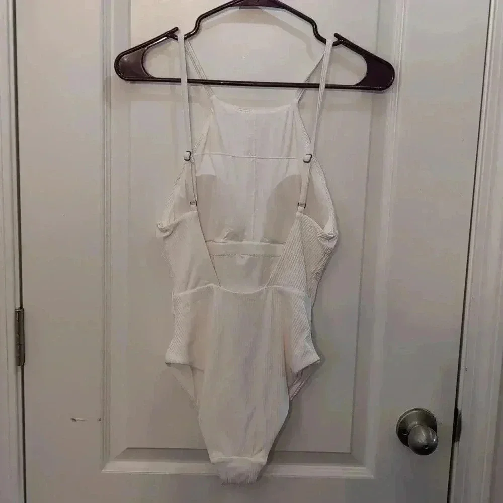 Andie Asbury Rib one piece swimsuit